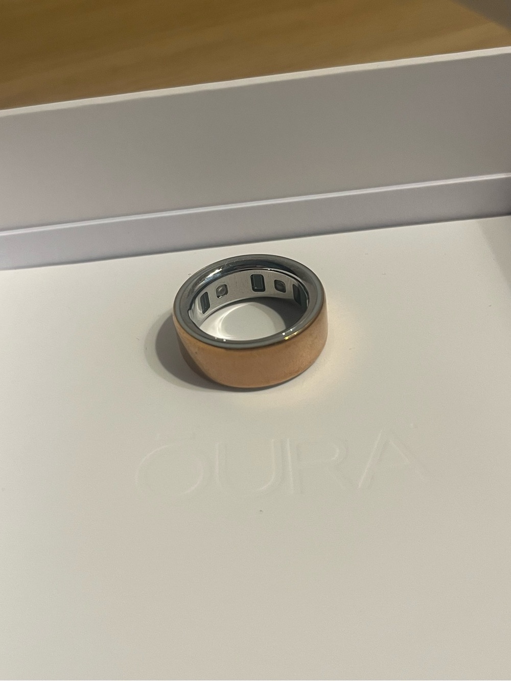 Oura Ring Gen 4 - Rose Gold Ring Size 7